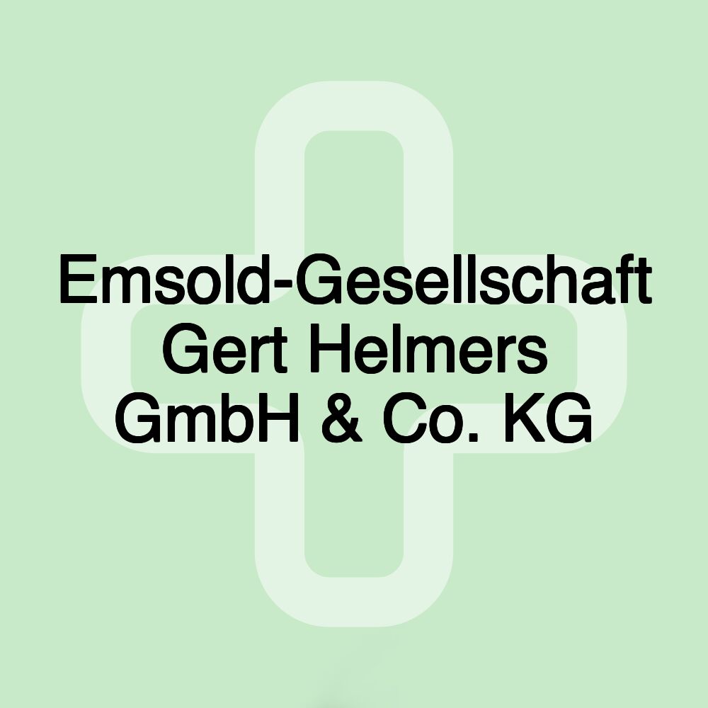 Emsold-Gesellschaft Gert Helmers GmbH & Co. KG