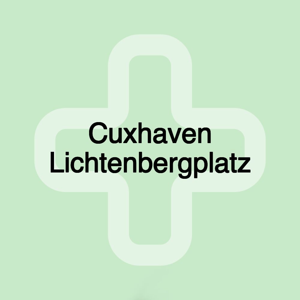 Cuxhaven Lichtenbergplatz