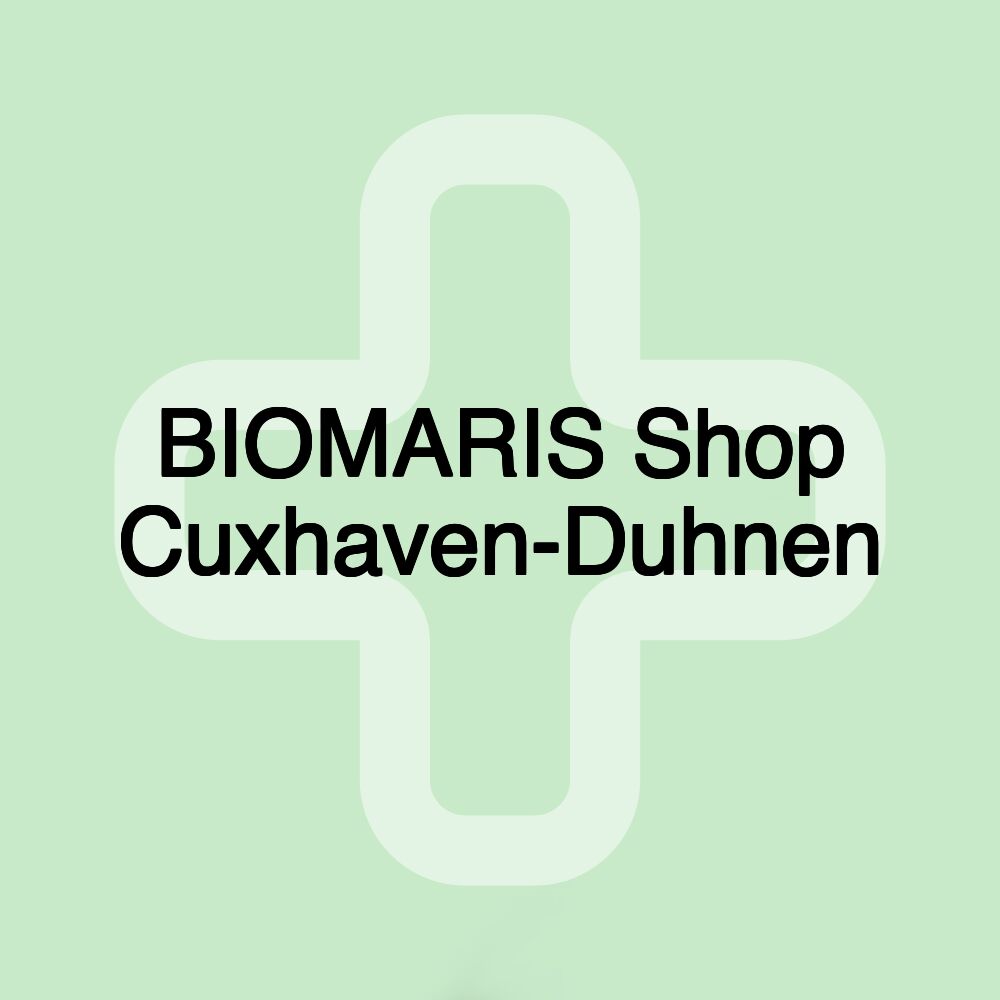 BIOMARIS Shop Cuxhaven-Duhnen