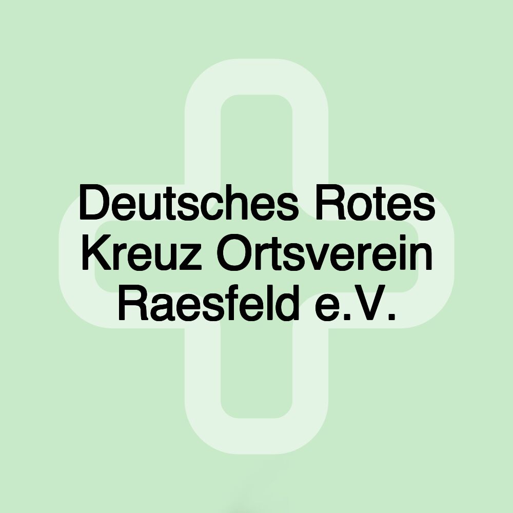 Deutsches Rotes Kreuz Ortsverein Raesfeld e.V.