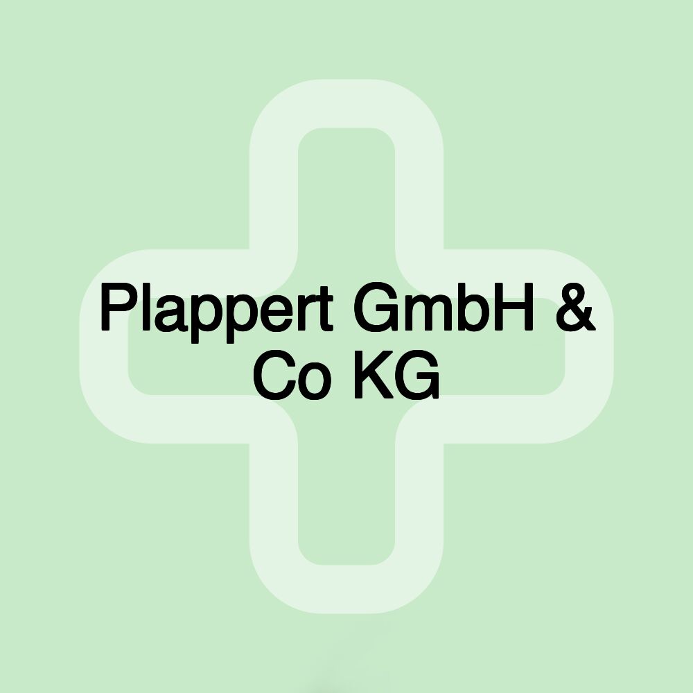 Plappert GmbH & Co KG