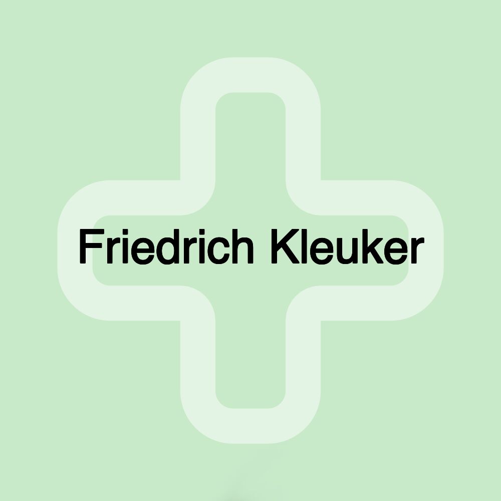 Friedrich Kleuker